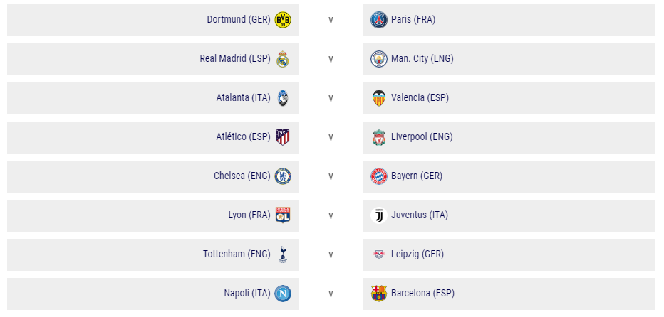 欧冠赛程:利物浦巴黎揭幕 巴萨拜仁切尔西压轴